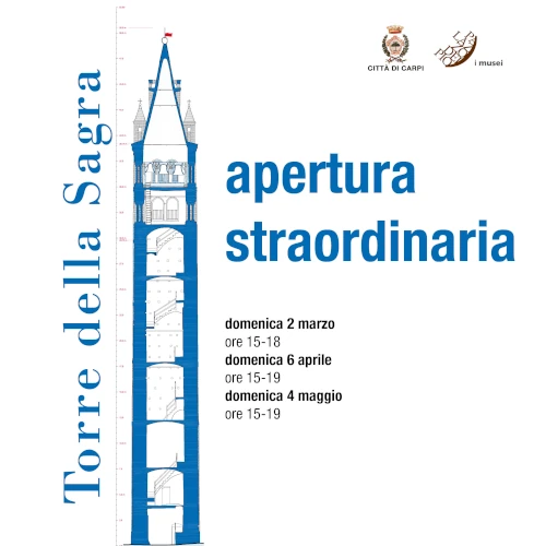 locandina Torre della Sagra. Apertura straordinaria